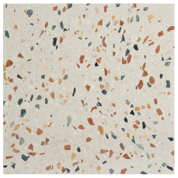 Apollo Tile 24x24 in. Honed Beige Gold Terrazzo Large Format Wall and Floor Tile 7.75 sq ft/case, 2PK - APLTRZ88MLTA