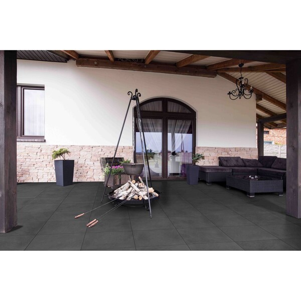 Msi Montauk Black SAMPLE Gauged Slate Floor And Wall Tile - ZOR-NS-0016-SAM