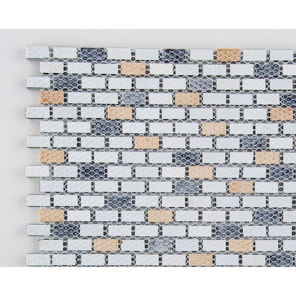 Andova Tiles SAMPLE Tino 038 x 075 Natural Stone Mosaic Wall  Floor Tile - SAM-ANDTIN117