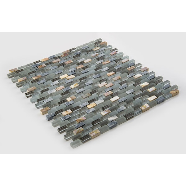 Andova Tiles SAMPLE Tino 038 x 075 Natural Stone Mosaic Wall  Floor Tile - SAM-ANDTIN117