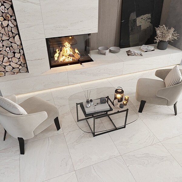 Apollo Tile Splendor 23.62inx23.62in Matte Beige Porcelain Square Wall and Floor Tile 11.62 sqft/case, 3PK - IMP88EAWH2424