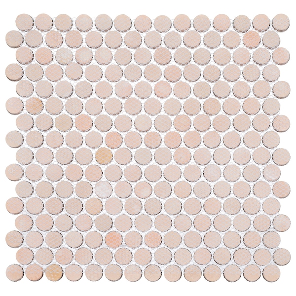 Andova Tiles ANDOVA TILES Orb 0.75" x 0.75" Metal Penny Round Mosaic Tile - ANDORB251