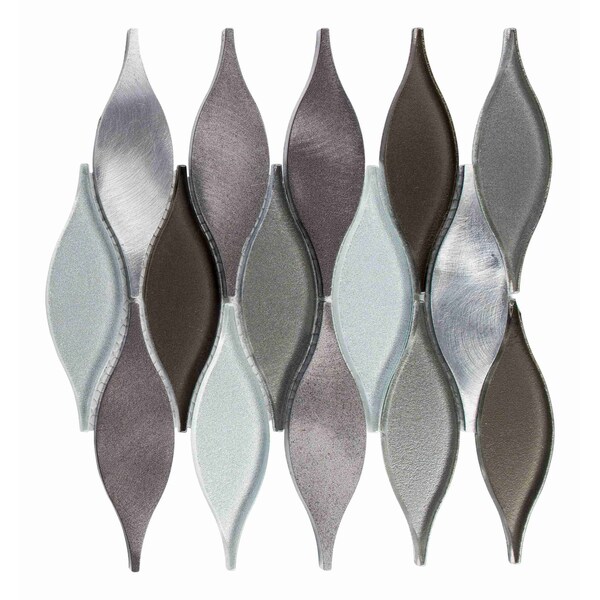 Andova Tiles ANDOVA TILES Zeille Metal Arabesque Wall Tile - ANDZEI204