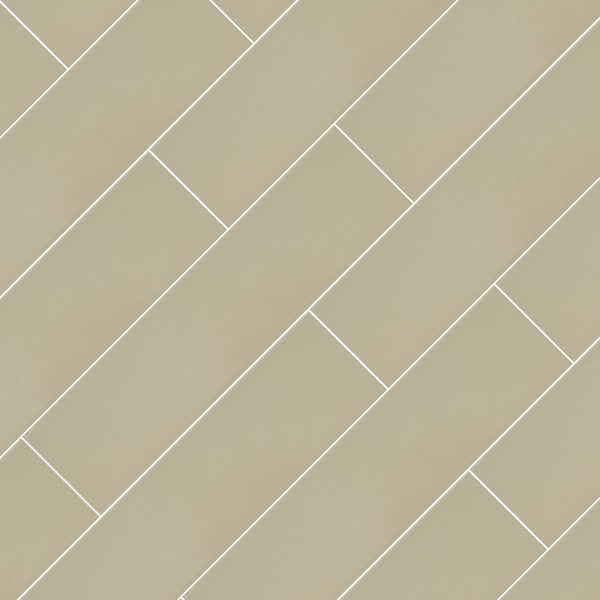 Msi Basix Fawn 4 in. x 16 in. Matte Ceramic Subway Wall Tile, 25PK - ZOR-PT-0709