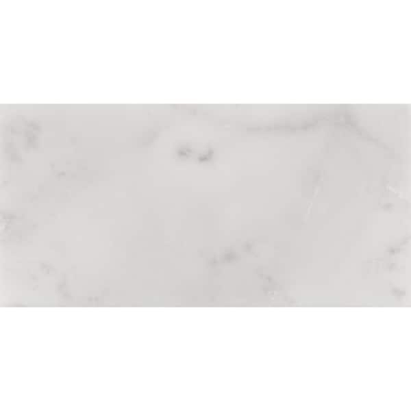 Msi Carrara White 3 In. X 6 In. Honed Marble Floor And Wall Tile, 40PK - ZOR-NS-0062