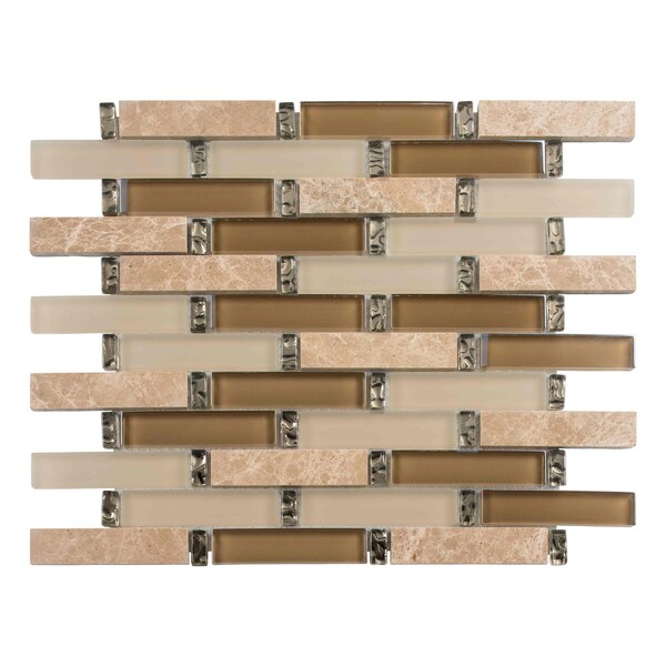 Andova Tiles ANDOVA TILES Saga 1" x 4" Brick Joint Wall Tile - ANDSAG541