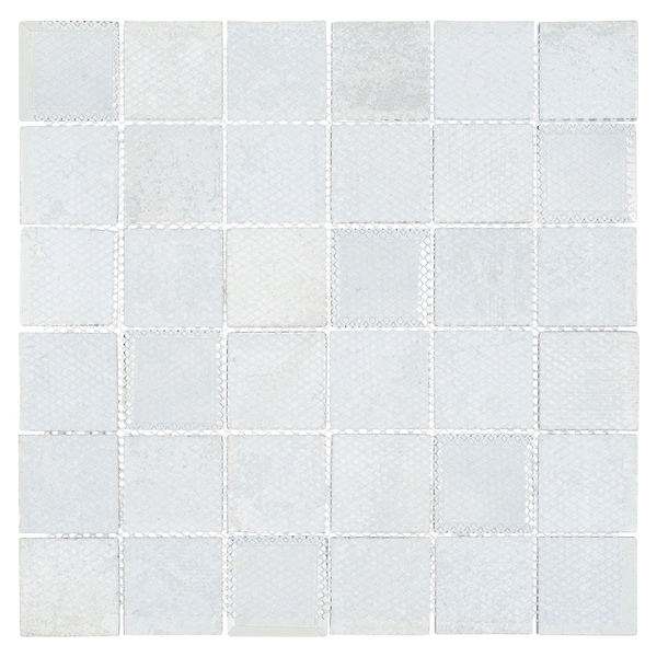 Andova Tiles SAMPLE-Elwood 2 in. x 2 in. Glass Grid Mosaic Wall Tile - SAM-ANDELW874