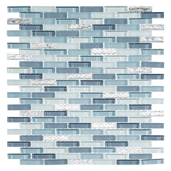 Andova Tiles ANDOVA TILES Loic 0.375" x 1.625" Glass Brick Joint Mosaic Tile - ANDLOI445