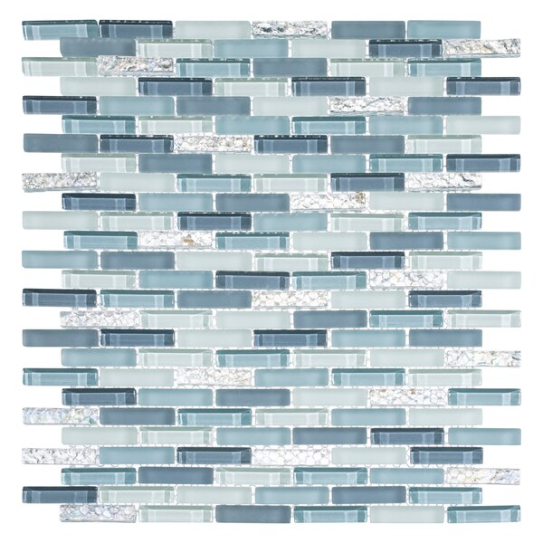 Andova Tiles ANDOVA TILES Loic 0.375" x 1.625" Glass Brick Joint Mosaic Tile - ANDLOI445