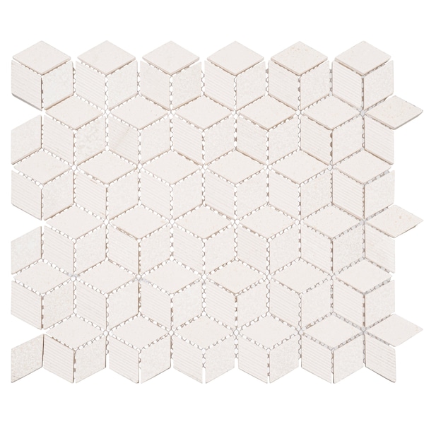Andova Tiles ANDOVA TILES Cubit 1" x 2" Marble Grid Mosaic Wall & Floor Tile - ANDCUB327