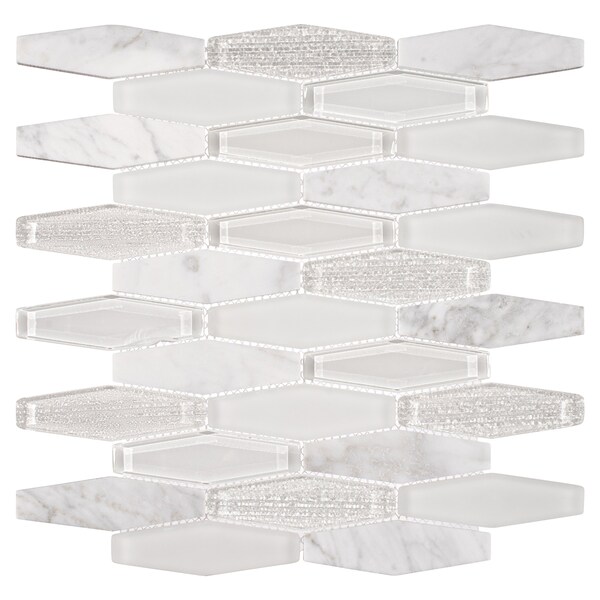 Andova Tiles SAMPLE Odyssey 125 x 4 Natural Stone Color Variation Novelty Mosaic Wall Tile - SAM-ANDODY505