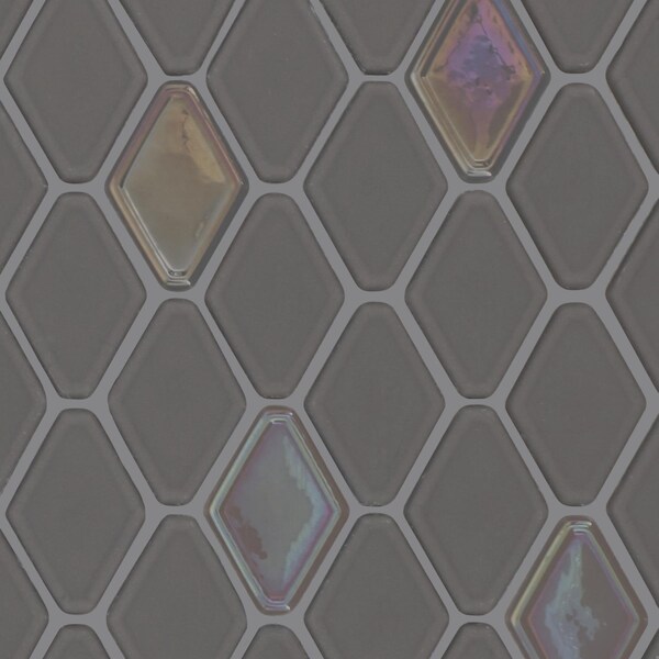 Daltile Starcastle 1.5'' Elongated Hexagon Glass Wall Mosaic, 15PK - SC79ELHEXMSMT