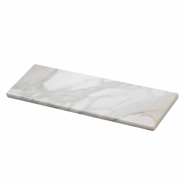 Apollo Tile Sample of 4X12 Calacatta Gold Honed Subway Tile 5 Sq.Ft - APLFCT99412HEC82 SAMPLE