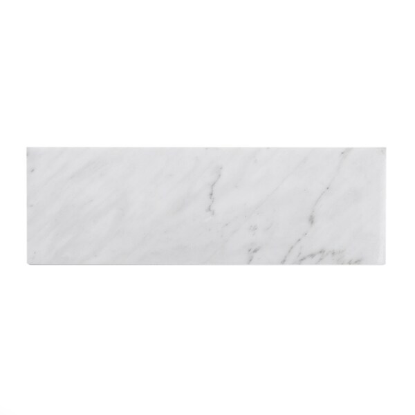 Apollo Tile Sample of 4X12 Carrara White Polished Subway Tile 5 Sq.Ft - APLFCA99412PEC81 SAMPLE
