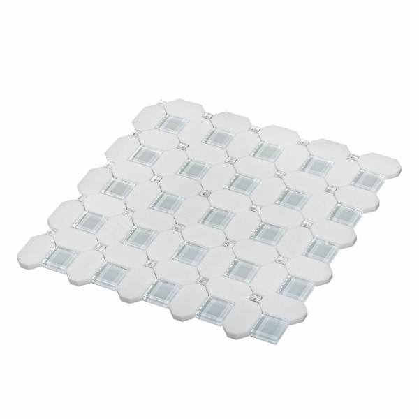 Apollo Tile Sample of Metal Penny 11.7"x11.7" Round Mosaic Tile - APLMM9924EC31 SAMPLE