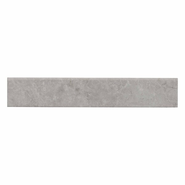 Msi Ansello Gray Bullnose 3 In. X 18 In. Glazed Porcelain Wall Tile, 30PK - ZOR-PT-TR-0180