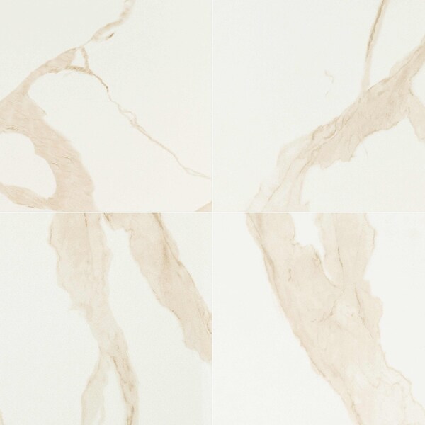 Msi Eden Calacatta Sample Matte Porcelain Floor and Wall Tile - ZOR-PT-0712-SAM