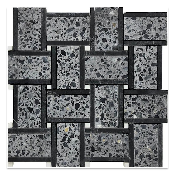 Apollo Tile Stellare 12x12 in. Honed Charcoal Gray, Wall and Floor Tile 5.08 sq ft/case, 5PK - APLVNZ8809BA