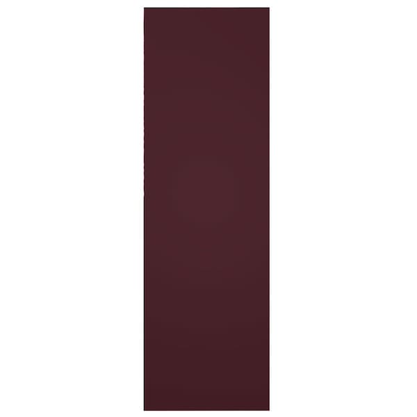 Ekena Millwork True Fit PVC Bungalow Fixed Mount Shutters, Wine Red, 15W x 41H, PR - TFP001BG15X041WR