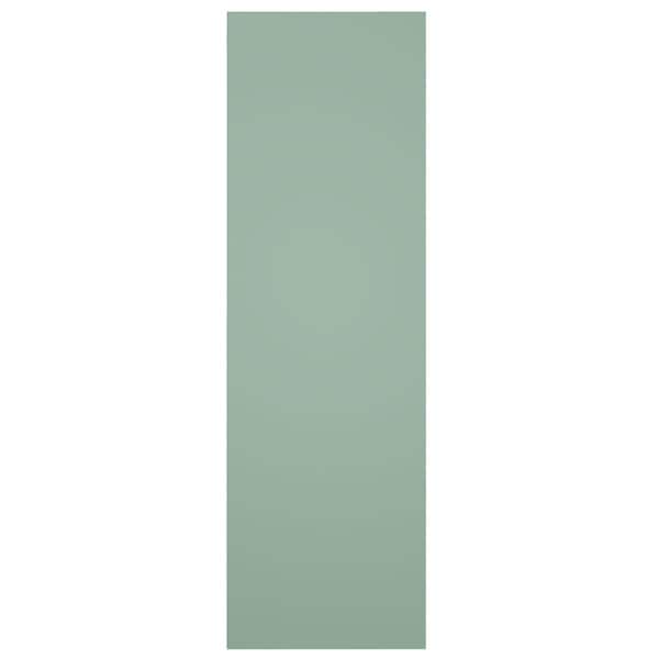 Ekena Millwork True Fit PVC Single X-Board Farmhouse Fixed Mount Shutters, Seaglass, 12W x 35H, PR - TFP001FH12X035SG