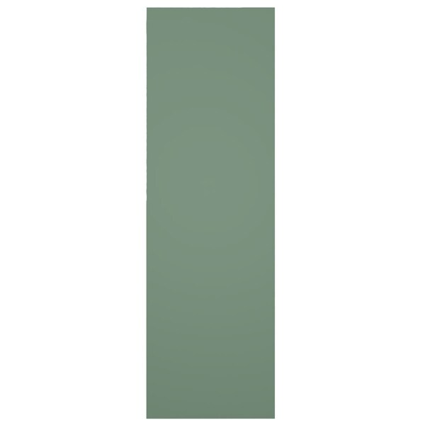 Ekena Millwork True Fit PVC San Miguel Mission Style Fixed Mount Shutters, Track Green, 12W x 55H, PR - TFP001SM12X055TG