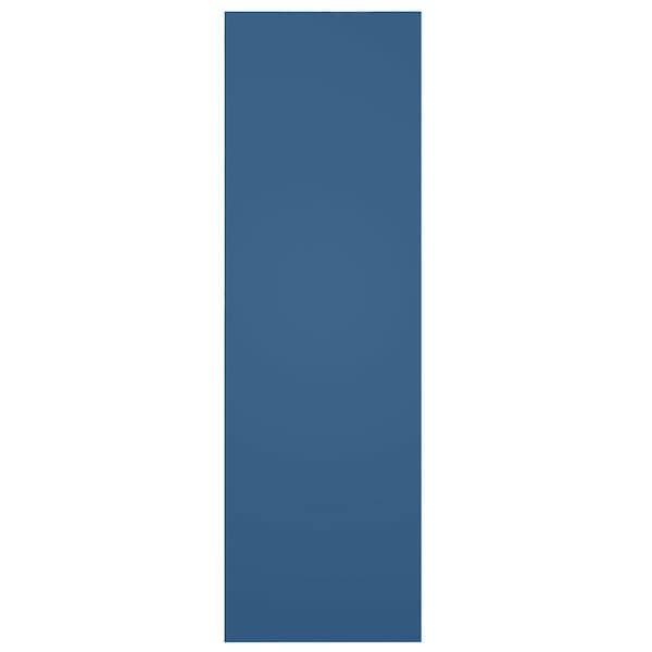 Ekena Millwork True Fit PVC Center X-Board Farmhouse Fixed Mount Shutters, Sojourn Blue , 18W x 65H, PR - TFP107FH18X065HB