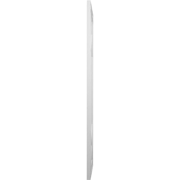 Ekena Millwork True Fit PVC Bungalow Fixed Mount Shutters, Primed, 15"W x 36"H - TFP001BG15X036PR