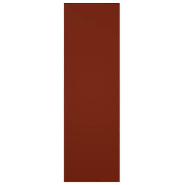 Ekena Millwork 15W x 64H True Fit PVC Diagonal Slat Modern Style Fixed Mount Shutters, Pepper Red, PR - TFP001DG15X064MR