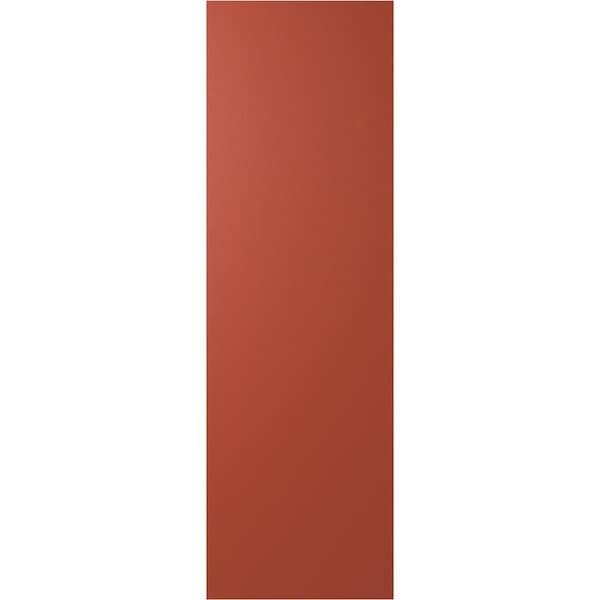 Ekena Millwork 12W x 35H True Fit PVC Diagonal Slat Modern Style Fixed Mount Shutters, Colorful Leaves, PR - TFP001DG12X035CL