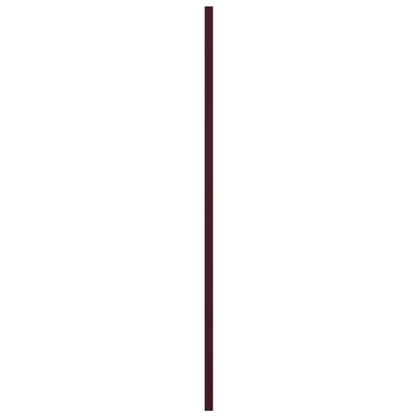 Ekena Millwork True Fit PVC Single Panel Herringbone Modern Style Fixed Mount Shutters, Wine Red, 12W x 54H, PR - TFP001HB12X054WR