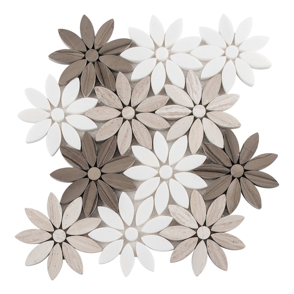 Andova Tiles ANDOVA TILES Fresh Natural Stone Novelty Mosaic Tile - ANDFRE389