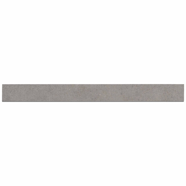 Msi Concerto Grigio 2.125 In. X 24 In. Porcelain Bullnose Tile Trim, 12PK - ZOR-PT-TR-0178