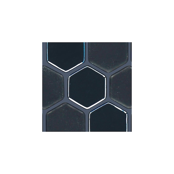 Daltile Uptown Glass 1in Hexagon Mosaic, 16.92 SQFT Per Carton, 18PK - UP191HEXMS1P