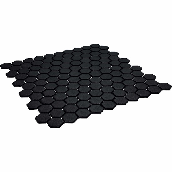 Daltile Uptown Glass 1in Hexagon Mosaic, 16.92 SQFT Per Carton, 18PK - UP221HEXMS1P