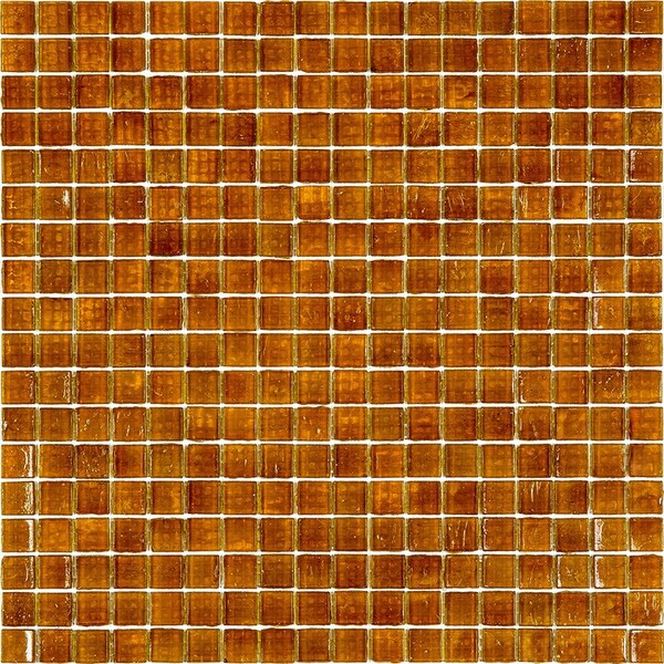 Apollo Tile Skosh 11.6 in. x 11.6 in. Glossy Fire Beige Glass Mosaic Wall and Floor Tile 18.69 sqft/case, 20PK - APLNB88BG319A