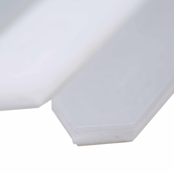 Msi Pixle Cloud 9.82 In. X 11.52 In. X 6 Mm Textured Glass Paper Face Mosaic Tile, 10PK - ZOR-MD-0364