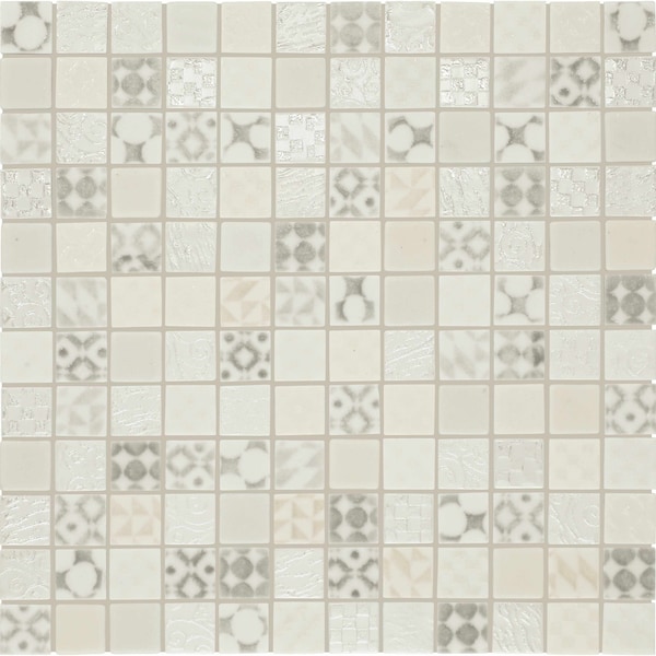 Daltile Uptown Glass 1in x 1in Metro Mosaic, 21.00 SQFT Per Carton, 20PK - UP0711MS1P