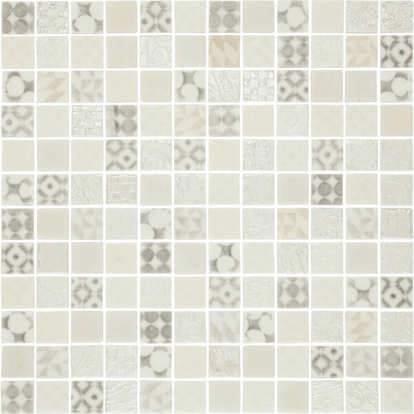 Daltile Uptown Glass 1in x 1in Metro Mosaic, 21.00 SQFT Per Carton, 20PK - UP0711MS1P
