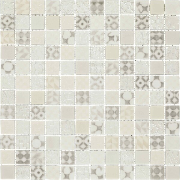 Daltile Uptown Glass 1in x 1in Metro Mosaic, 21.00 SQFT Per Carton, 20PK - UP0711MS1P