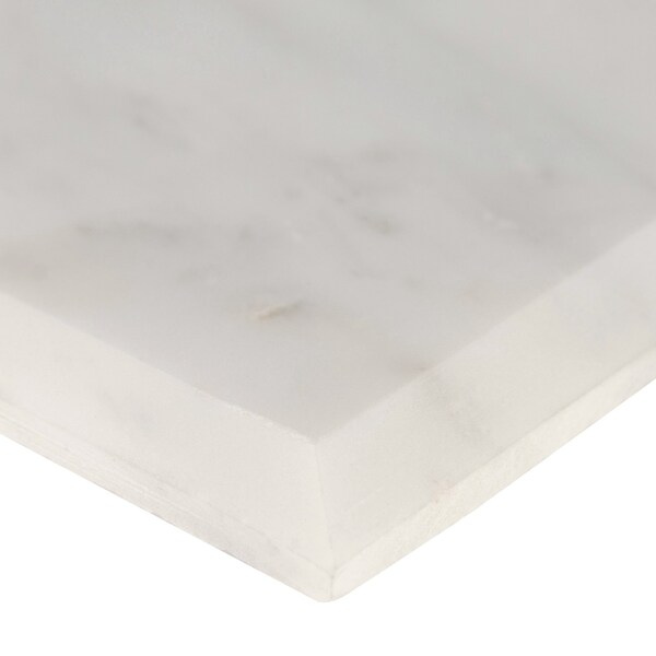 Msi Arabescato Carrara Beveled SAMPLE Honed Marble Wall Tile - ZOR-NS-0037-SAM