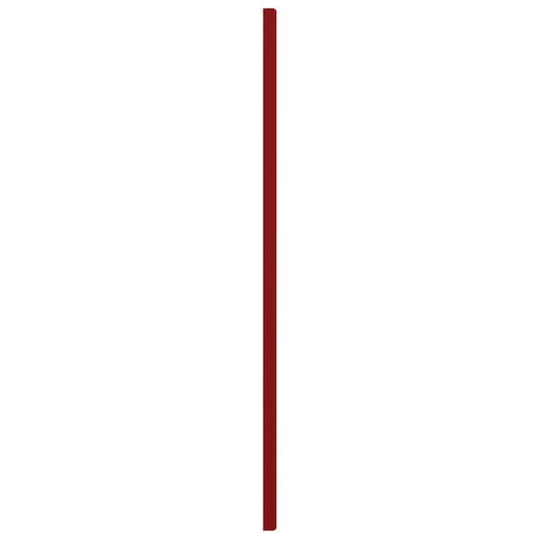 Ekena Millwork True Fit PVC, Four Board Framed Board-n-Batten Shutters, Fire Red, 21 1/2W x 57H, PR - TFP101BF21X057BR