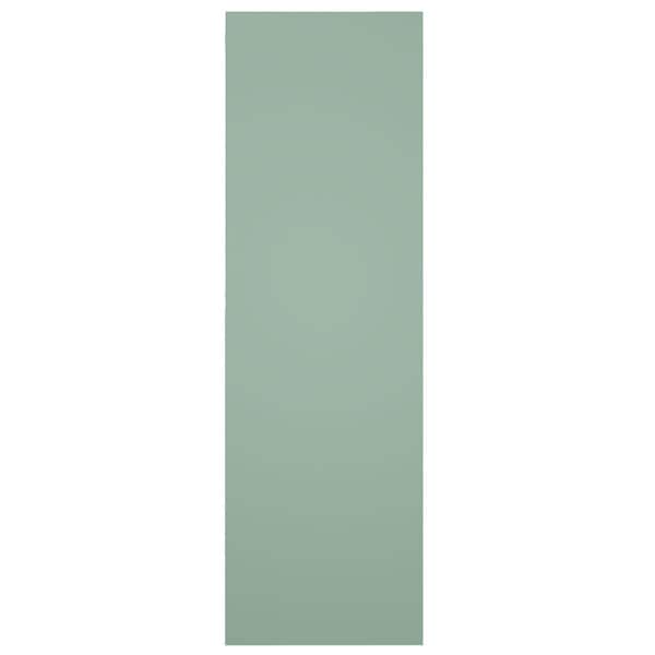 Ekena Millwork True Fit PVC, Two Equal Louver Shutters, Seaglass, 15W x 45H, PR - TFP101LVF15X045SG