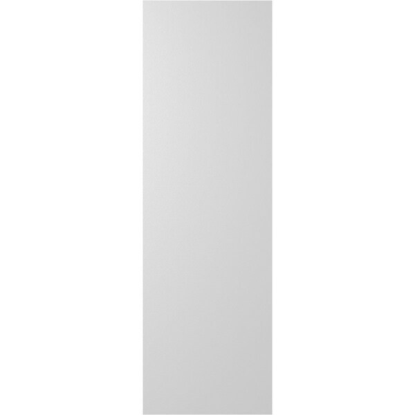 Ekena Millwork True Fit PVC Single Panel Chevron Modern Style Fixed Mount Shutters, Natural Twine, 15W x 41H, PR - TFP001CV15X041NT