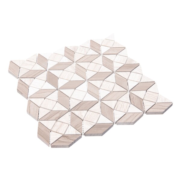 Andova Tiles SAMPLE Cimarron Harbor Luxury Natural Stone Novelty Mosaic Wall  Floor Tile - SAM-ANDCIM105