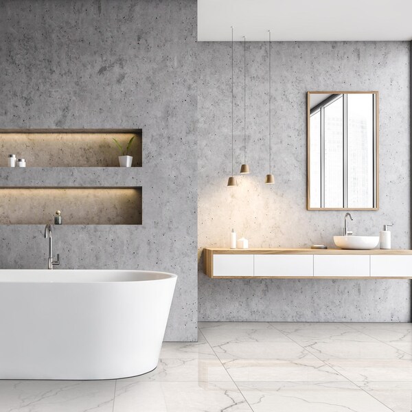 Msi Brighton Grey Sample Polished Porcelain Floor And Wall Tile - ZOR-PT-SAM-0749