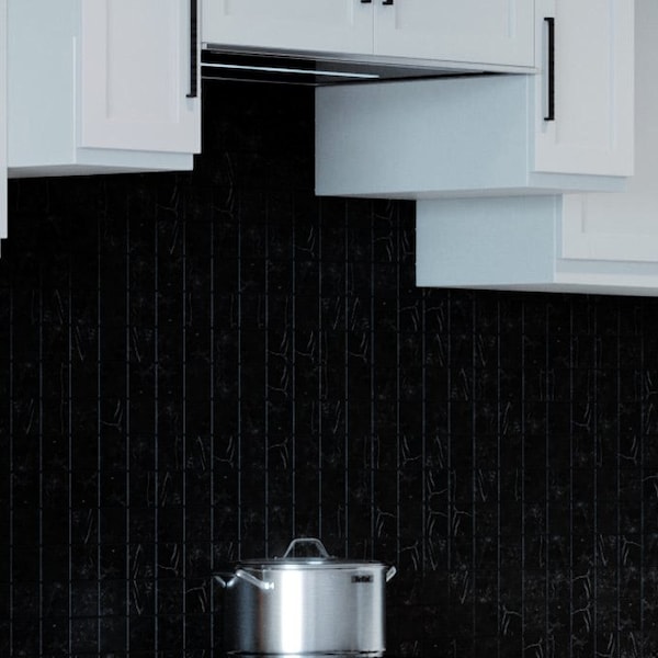 Msi Regallo Marquina Noir SAMPLE Matte Porcelain Mosaic tile - ZOR-PT-0640-SAM