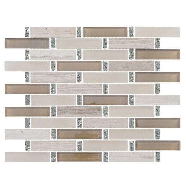 Andova Tiles ANDOVA TILES Saga 1" x 4" Brick Joint Wall Tile - ANDSAG540