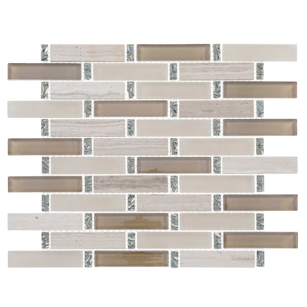 Andova Tiles ANDOVA TILES Saga 1" x 4" Brick Joint Wall Tile - ANDSAG540