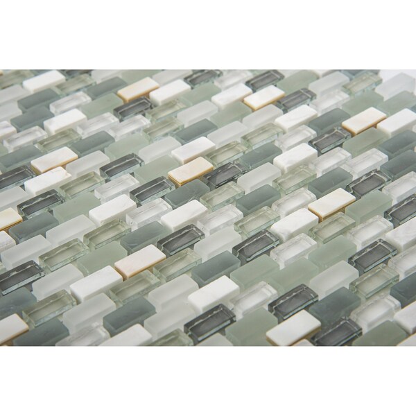 Andova Tiles SAMPLE Tino 038 x 075 Natural Stone Mosaic Wall  Floor Tile - SAM-ANDTIN118
