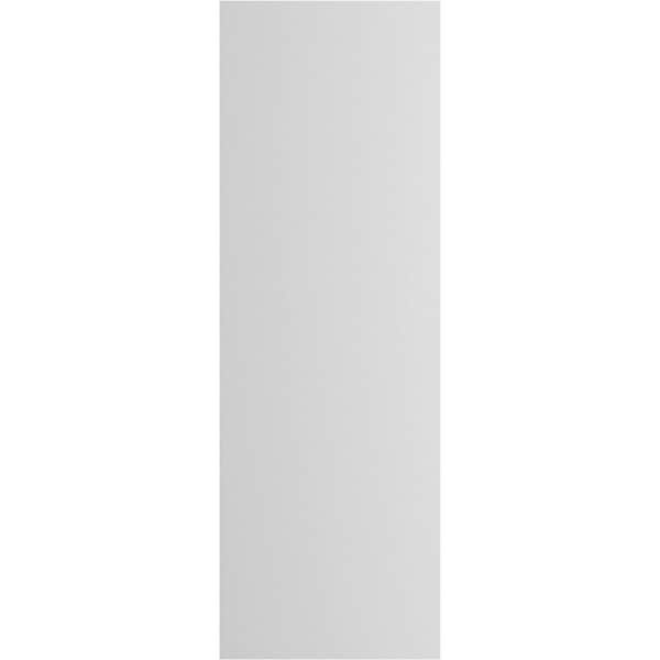 Ekena Millwork True Fit PVC, Three Board Framed Board-n-Batten Shutters, Primed, 16 1/8"W x 57"H - TFP101BF16X057PR